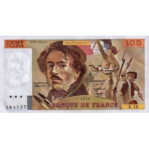 100 Francs DELACROIX FRANCE 1979 F.69.02