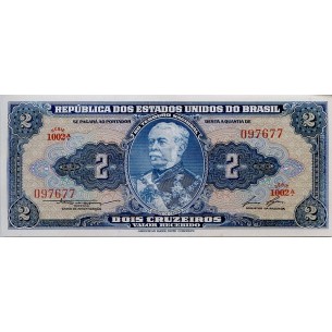 2 Cruzeiros BRÉSIL (1955) P-157