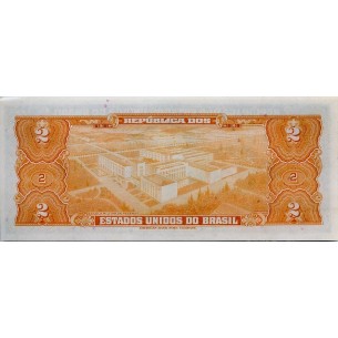 2 Cruzeiros BRÉSIL (1955) P-157 2