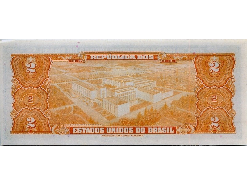 2 Cruzeiros BRÉSIL (1955) P-157