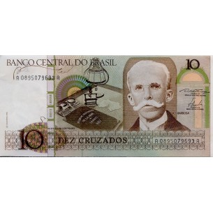 10 Cruzados BRÉSIL (1985) P.209b