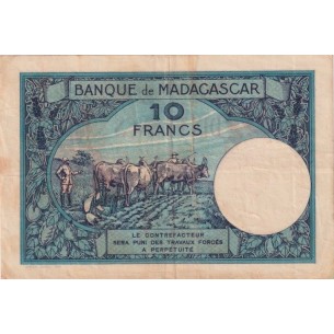 1000 Francs Madagascar 1933 - P.41 2
