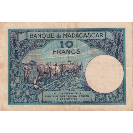 1000 Francs Madagascar 1933 - P.41