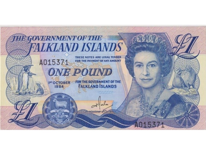 1 Pound ÎLES FALKLAND 1984 P.13a