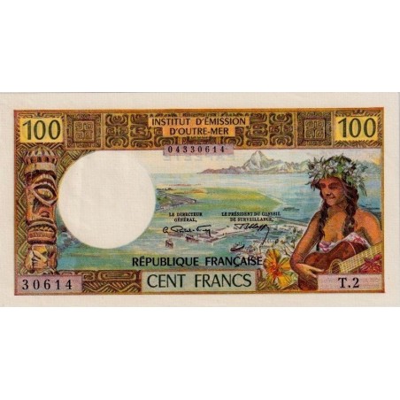 100 Francs NOUVELLES HÉBRIDES 1972 P.18b