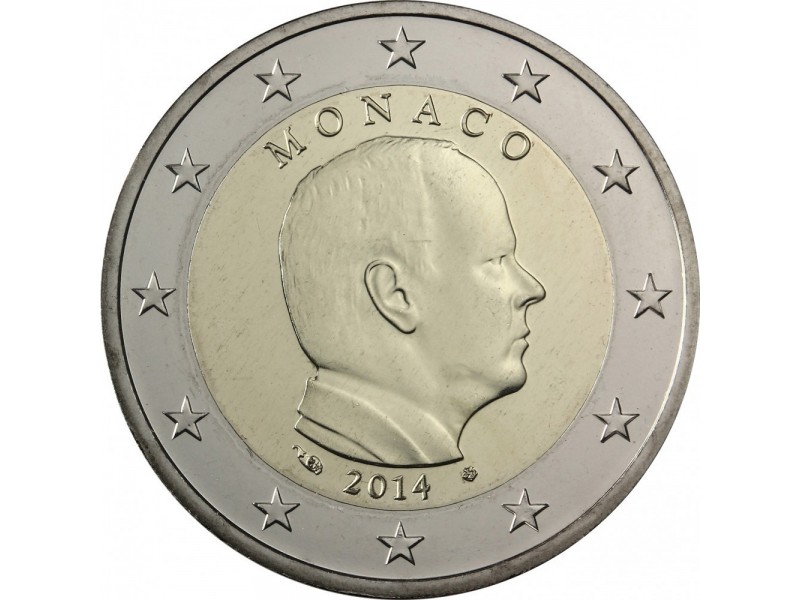 2 Euros Monaco 2014 - Albert II