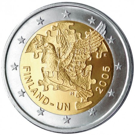 2€ Commémorative  Finlande  2005