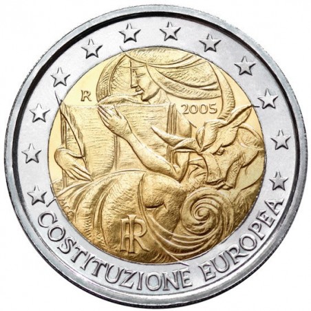 2€ Commémorative  Italie  2005