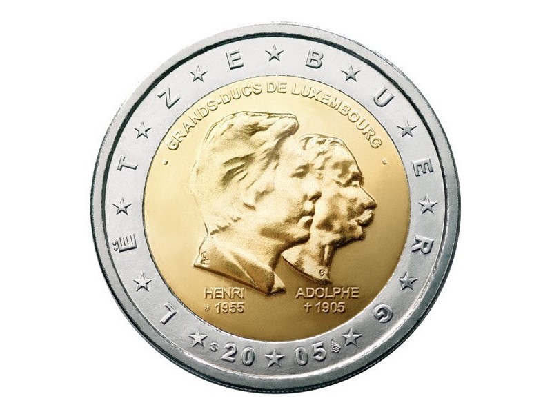 2€ Commémorative  Luxembourg  2005