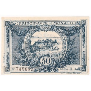50 Centimes MONACO 1920 P.3a 2