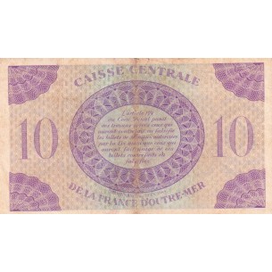 10 Francs  ÉQUATORIALE FRANÇAISE 1943 P.16a 2