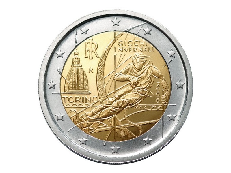 2 Euros ITALIE 2006 Turin 2006
