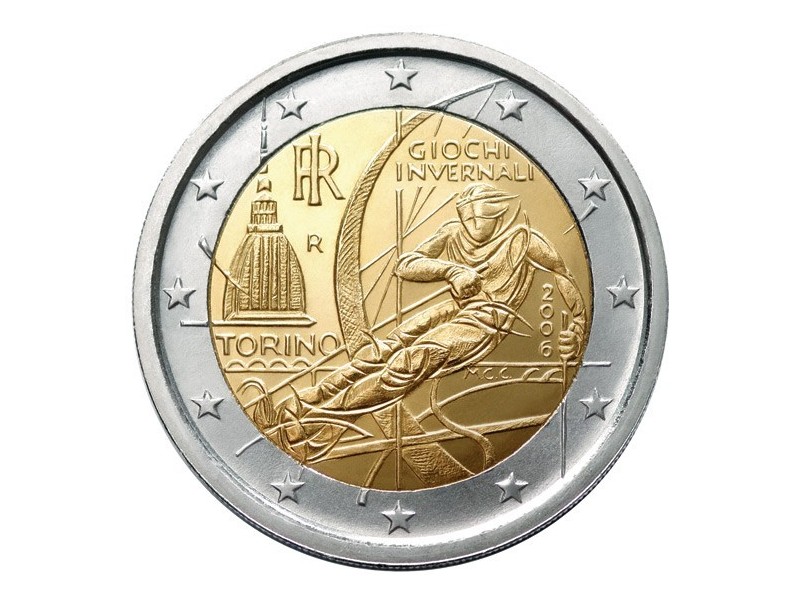 2€ Commémorative  Italie  2006