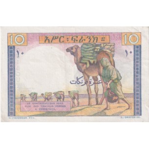 10 Francs DJIBOUTI 1946 P.19 2