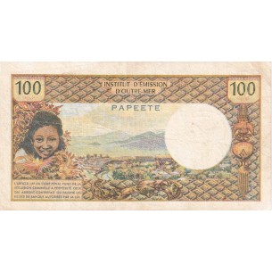 100 Francs TAHITI 1969 P.23 2