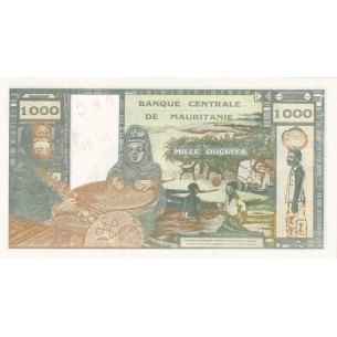 1000 Ouguiya Specimen MAURITANIE 1973 P.3s 2