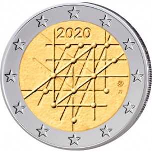 2 Euro Finlande  2020 - 100 ans de l'Université de TURKU