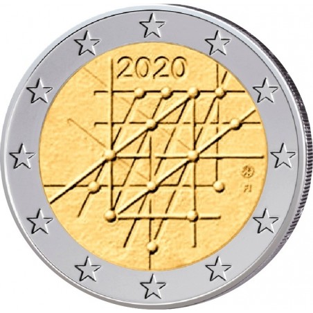 2 Euro Finlande  2020 - 100 ans de l'Université de TURKU