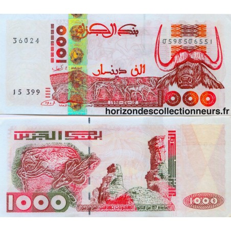 ALGERIE 1000 Dinars 1998 P-142b NEUF