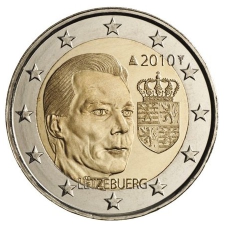 2 Euros Luxembourg 2010 Armoiries du Grand Duc