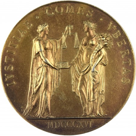 Médaille Caisse des dépôt et consignation MDCCCXVI