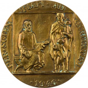 Médaille Professeur Louis Bazy H.DROPSY 1946 2