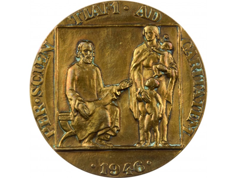 Médaille Professeur Louis Bazy H.DROPSY 1946