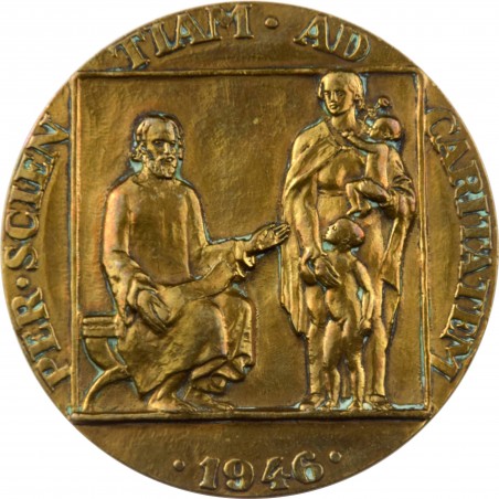 Médaille Professeur Louis Bazy H.DROPSY 1946