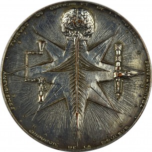 Médaille Professeur D. PETIT-DUTAILLIS  Chirurgien par J.H Coeffin 2