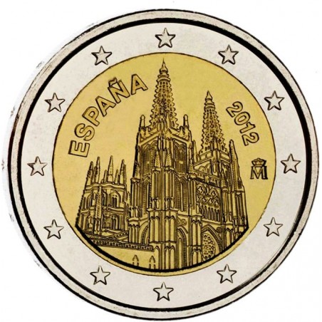 ESPAGNE piece 2 euro commemorative 2012-horizondescollectionneurs.com