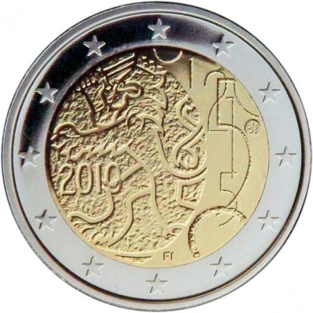 2 Euro FINLANDE  2010- Décret monétaire de 1860