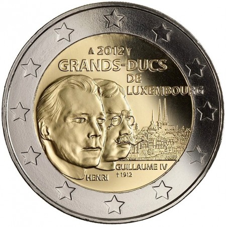 2 € Commémorative Luxembourg 2012- Guillaume IV