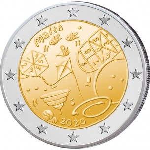 MALTE  - Pièce 2 Euro Commémorative 2020  JEUX