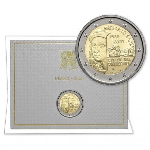 2 Euro VATICAN 2020 - 500 Ans de la mort de Raphaël