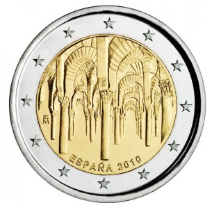 ESPAGNE piece 2 Euro commemorative 2010-horizondescollectionneurs.com