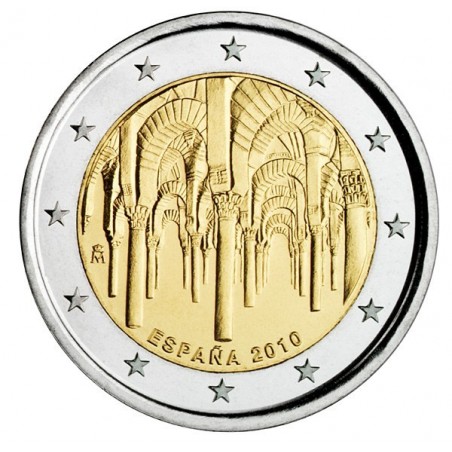 ESPAGNE piece 2 Euro commemorative 2010-horizondescollectionneurs.com