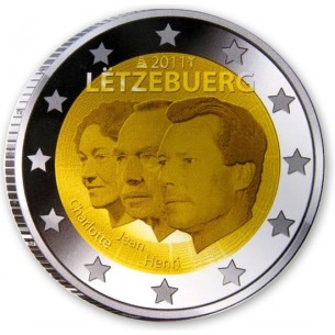2€ Commémorative Luxembourg 2011 -50e anniversaire de la désignation de  Jean