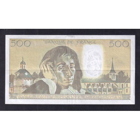 500 Francs PASCAL FRANCE 1990 F.71.45