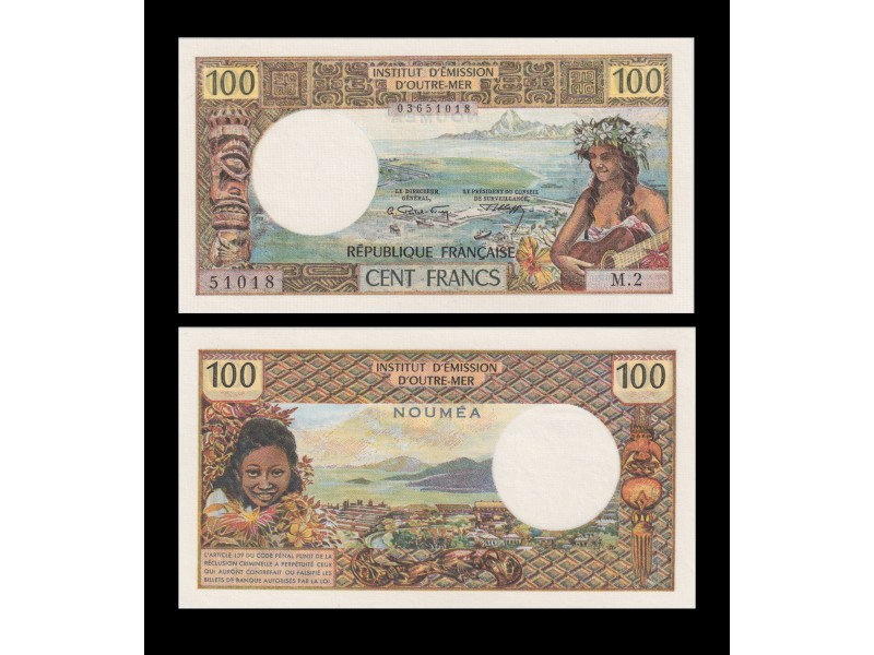 1100 Francs NOUVELLE CALÉDONIE 1972 P.63b