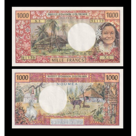 1000 Francs NOUVELLE CALÉDONIE 1969 P.61
