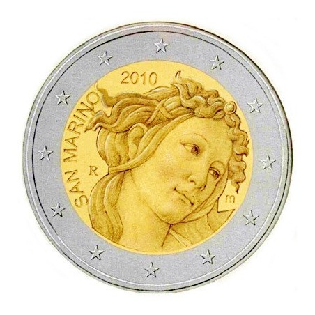 2 € Commémorative Saint Marin 2010- Sandro Botticelli 2 € Commémorative Saint Marin 2010- Sandro Botticelli