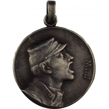 Médaille satirique en Argent de la 1ère Guerre