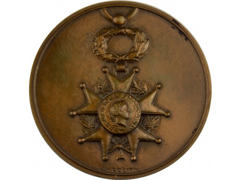Médaille Societé d'Entraide de la Légion d'honneur Bronze René Rautureau