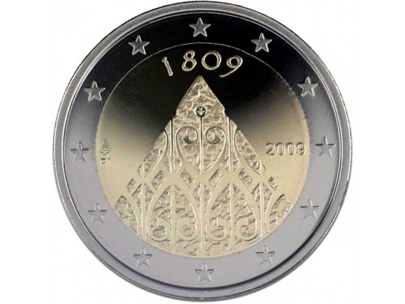 2 Euro Finlande  2009- Cathédrale de Porvoo