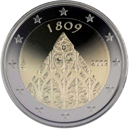 2 Euro Finlande  2009- Cathédrale de Porvoo