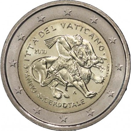  2 Euro Commémorative Vatican 2010- Saint Jean-Marie Vianney