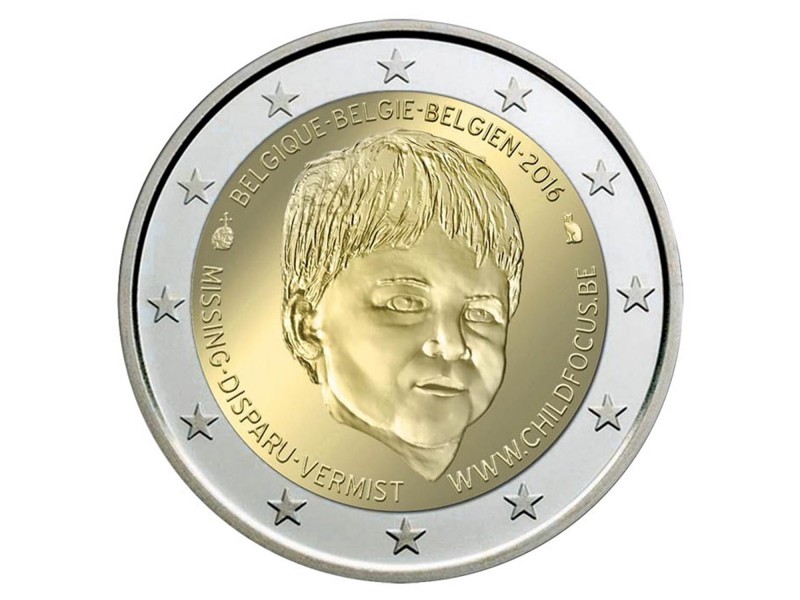 2 Euros BELGIQUE 2016, ONG Child Focus