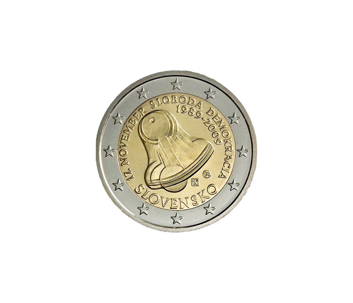 Piece De 2 Euros Slovensko 2009 Valeur