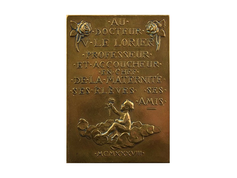 Médaille en Bronze Docteur LORIER