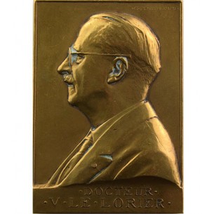 Médaille en Bronze Docteur LORIER